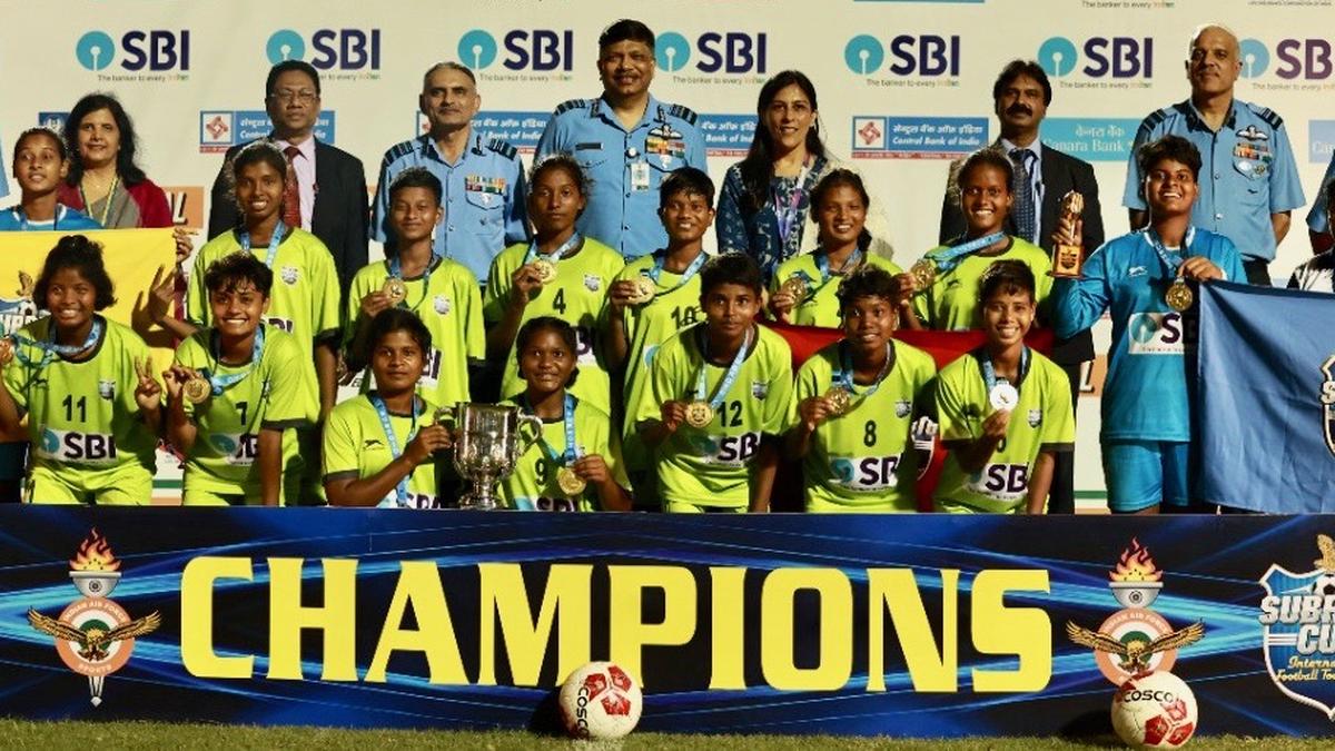 Subroto Cup Jharkhand’s St. Patrick’s School wins U17 girls title